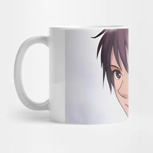 Pink Hair Anime Boy Mug